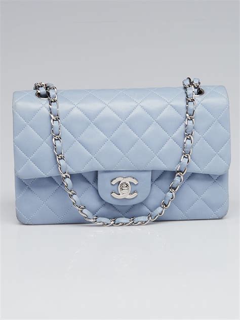 chanel powder blue purse|small Chanel purses.